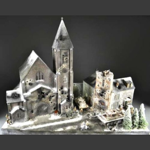 BELGIUM/ARDENNES/WATERLOO: DIORAMAS & BUILDINGS