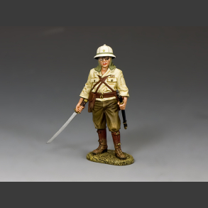 Standing Officer w/ Sword Drawn