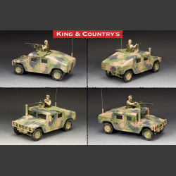 M1025 'HUMVEE' (with Gunner cocking the .50 cal machine gun)