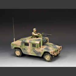 M1025 'HUMVEE' (with Gunner cocking the .50 cal machine gun)