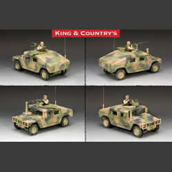 M1025 'HUMVEE' (with Gunner firing the .50 Cal. machine gun)