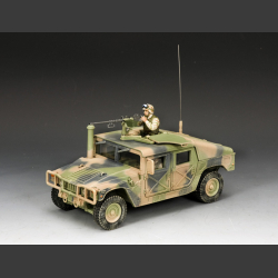 M1025 'HUMVEE' (with Gunner firing the .50 Cal. machine gun)