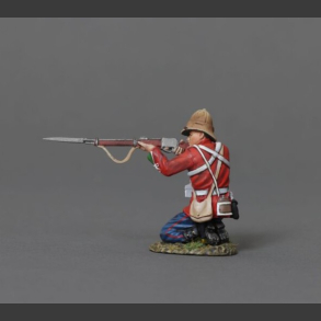 Redcoat Private Kneeling Firing