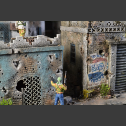 Mogadishu city bomb and shelled  