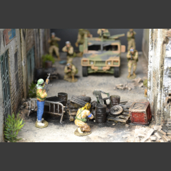 Mogadishu city bomb and shelled  