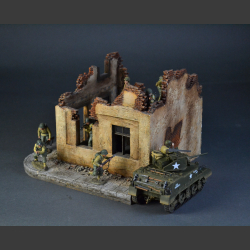 House in shelled and bombed ONLY 1 