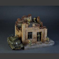 House in shelled and bombed ONLY 1 