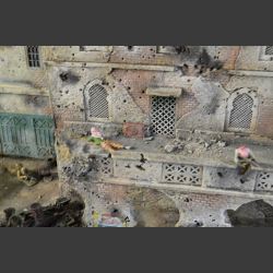 Mogadishu city bomb and shelled  