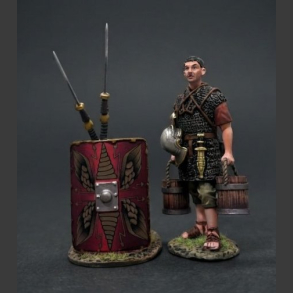 Roman Water Carrier with Red Shield