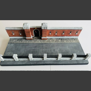 Royal Naval Barracks - diorama 