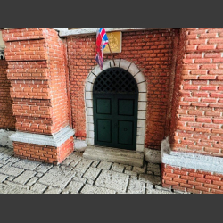 Royal Naval Barracks - diorama 