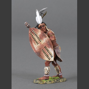 Zulu Warrior with Axe