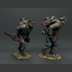 Two Running Gebirgsjager 
