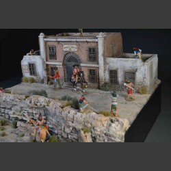 Del Rio Mexican village Diorama #I