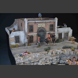 Del Rio Mexican village Diorama #I
