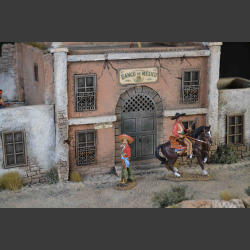 Del Rio Mexican village Diorama #I