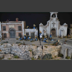 Del Rio - Mexican village Diorama #II