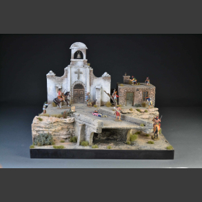 Del Rio - Mexican village Diorama #II