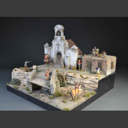 Del Rio - Mexican village Diorama #II