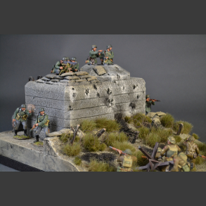 D-Day Bunker & Beach - Diorama