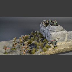 D-Day Bunker &amp; Beach - Diorama