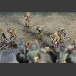 D-Day Bunker &amp; Beach - Diorama