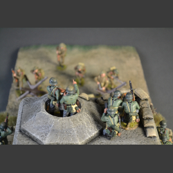 D-Day Bunker &amp; Beach - Diorama