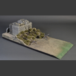 D-Day Bunker &amp; Beach - Diorama