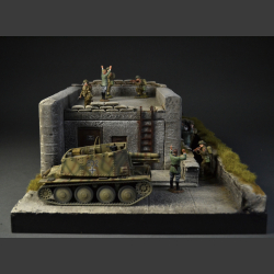 D-DAY Bunker - diorama