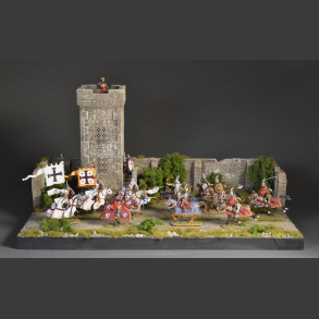 Medieval tower - diorama 