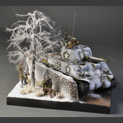 Winter terrain - diorama