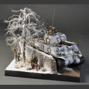 Winter terrain - diorama