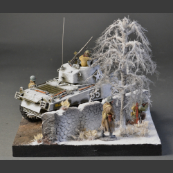 Winter terrain - diorama