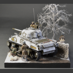 Winter terrain - diorama