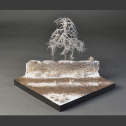 Winter terrain - diorama