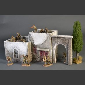 North African house with passage