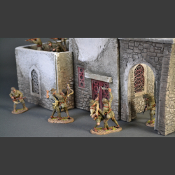 North African house with passage