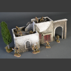 North African house with passage