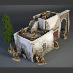 North African house with passage