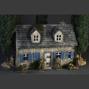 French stone farmhouse