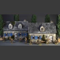 French stone farmhouse