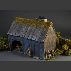 Russian Farmhouse with Barn