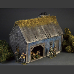 Russian Farmhouse with Barn