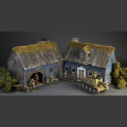 Russian Farmhouse with Barn