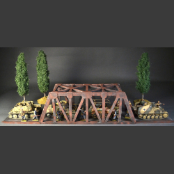 Pratt Through-Truss Bridge