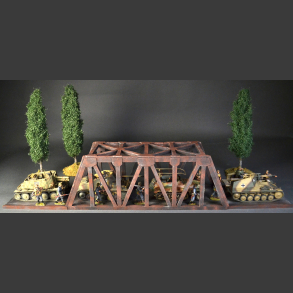 Pratt Through-Truss Bridge