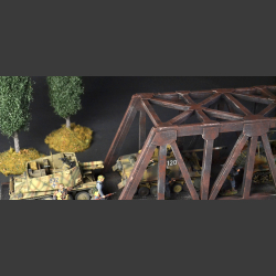 Pratt Through-Truss Bridge