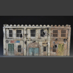 Mogadishu bomb and shelled street block
