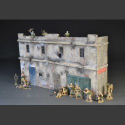 Mogadishu bomb and shelled street block