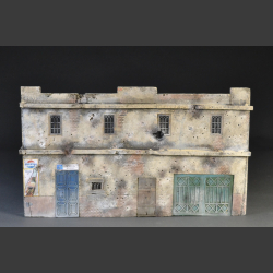 Mogadishu bomb and shelled street block